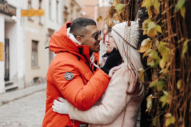 1H Private Photoshoot in Old Town of Riga - Laima Clock: a recognizable final frame