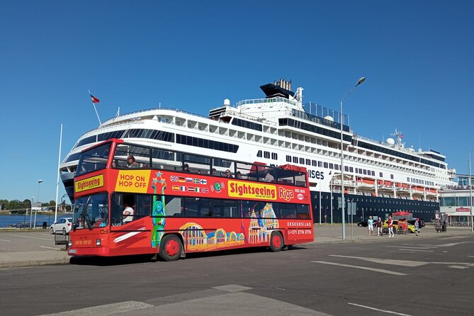 24h Riga Sightseeing Red Bus Grand Tour - Key points before you book