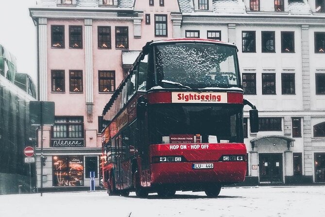 24h Riga Sightseeing Red Bus Grand Tour - What the audio adds to a short ride