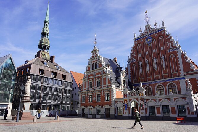 Discover Riga Bike Tour - Town Hall Square sets the scene