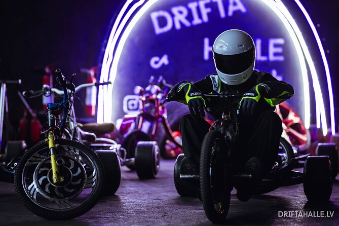 Extreme 20 Minute Ride on a Drift Trike - Riga’s indoor answer to a rainy afternoon
