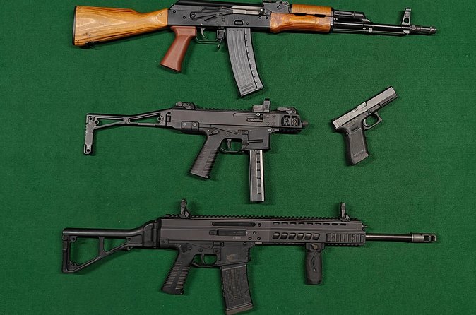 Extreme Movie Like Shooting Experience with Real Guns in Riga - Photos, targets, and a private group setting