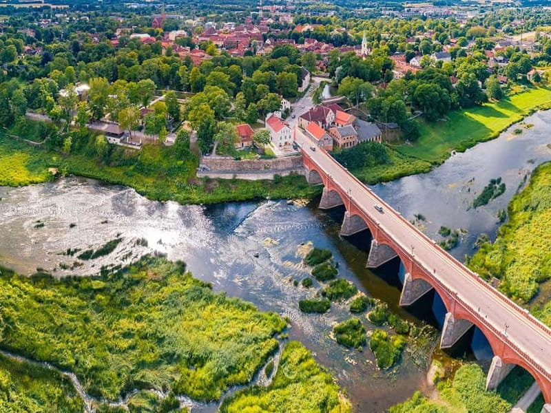From Riga: Kuldiga UNESCO, Waterfall & Wine Day Trip - Sabile and the northern vineyard