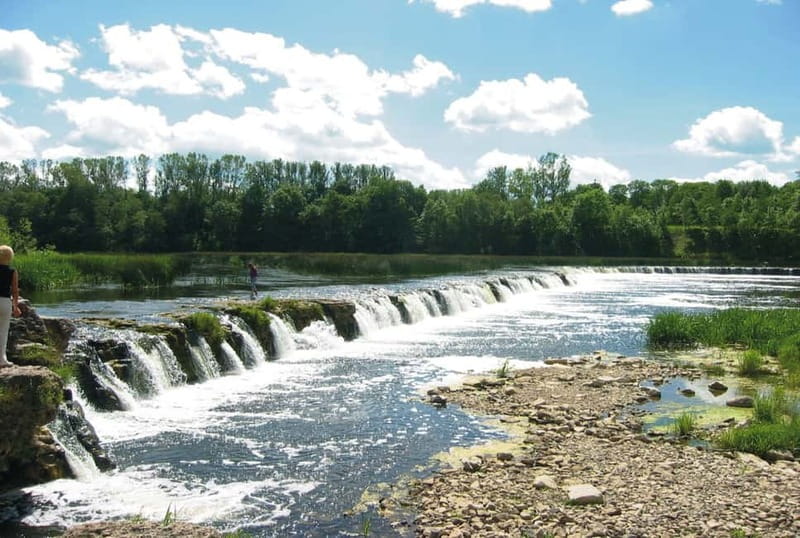 Guided Tour to UNESCO Kuldiga town & Venta River Waterfall - Sabile’s vineyard and Doll’s Garden