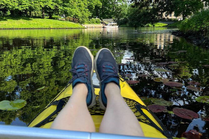 Kayaking Adventure in Riga - Kronvalda Park, the theater, and the opera