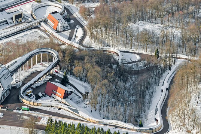 Latvia Bobsleigh and luge track ride experience - From Riga to Sigulda by Private Car