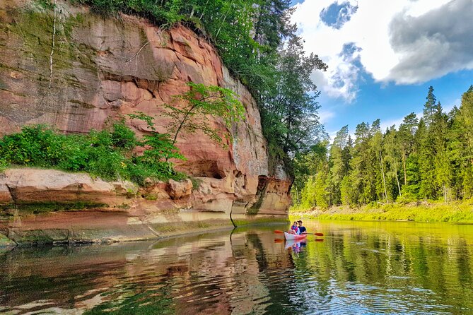 One-Day Kayaking Trip in Gauja River Valley - Gauja National Park from the water