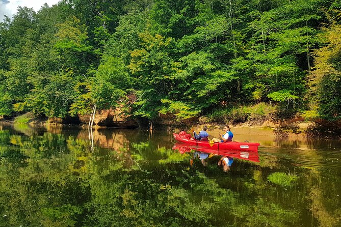 One-Day Kayaking Trip in Gauja River Valley - How the guide shapes the day