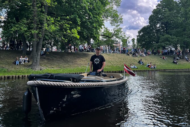 Private Boat Tour experience in Riga (City Canal and Daugava) - The National Library and Riga’s changing skyline