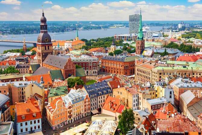 Riga Art Nouveau Secrets: Self-Guided Puzzle Walk - The 700th Anniversary Pavilion and Alberta iela