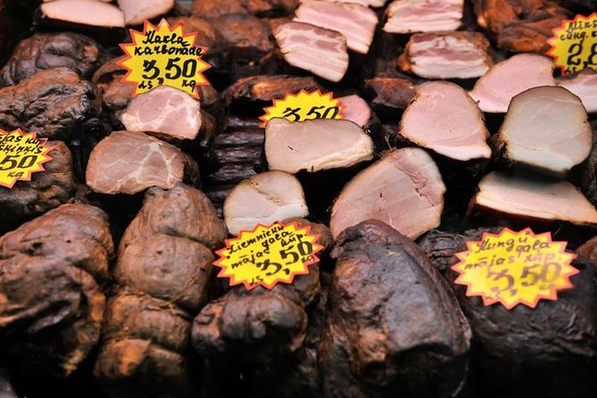 Riga Central Market - Outdoor stalls and the walk toward Spikeri