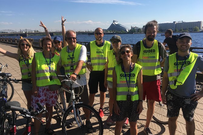 Riga Highlights Bike Tour - Esplanade begins the city orientation