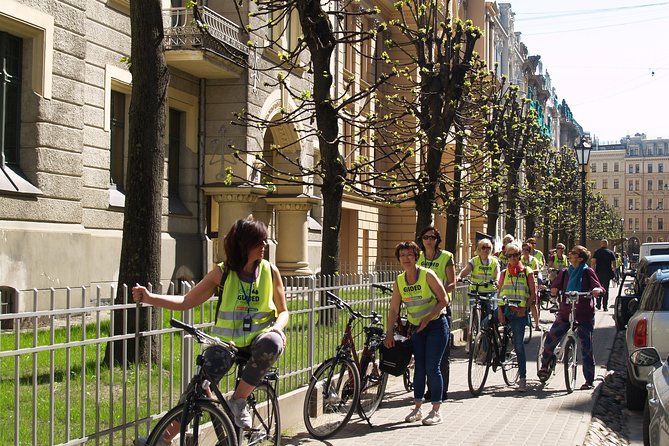 Riga Highlights Bike Tour - The synagogue memorial requires a respectful pause
