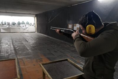 Riga Shooting Range : the Winchester, Glock 17, and Kalashnikov