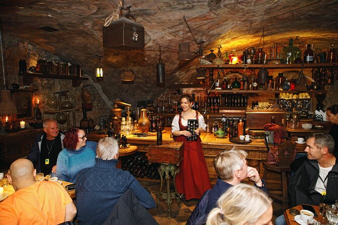 Shared Activity Riga Black Balsam 18th Century Degustation - The alchemical laboratory adds the real character