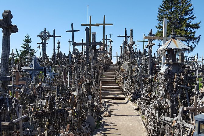 Tour from Riga - Vilnius via Bauska, Rundale, The Hill of Crosses - The Hill of Crosses: the day’s most striking place
