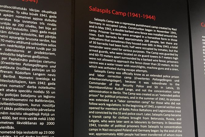 Visit of Salaspils Memorial Ensemble - What the guides add to the experience